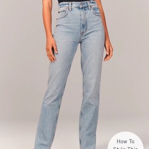 NEW!! Abercrombie high waisted jeans